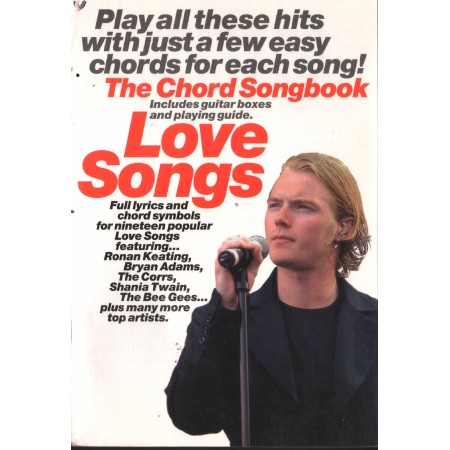 Love Songs Chord Songbook Libro - Spartito Nuovo