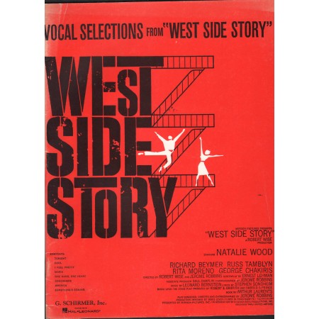 West Side Story Musical Vocal Selections Libro - Spartito Nuovo