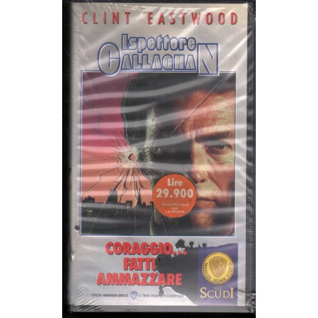 Coraggio, Fatti Ammazzare VHS Clint Eastwood Univideo - PIV61341 Sigillato