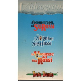 I Cortometraggi, I Sogni, Le Vacanze Del Signor Rossi Cofanetto VHS Bruno Bozzetto Sigillato I Cortometraggi, I Sogni, Le Vacanze Del Signor Rossi Cofanetto VHS Bruno Bozzetto Sigillato