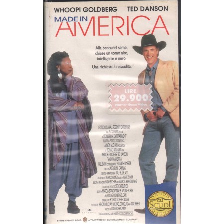 Made in America VHS Richard Benjamin Univideo - PIV12652 Sigillato