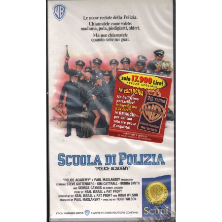 Scuola Di Polizia VHS Hugh Wilson Univideo - PIV70016 Sigillato