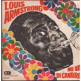 Louis Armstrong Vinile 7" 45 Giri Mi Va Di Cantare / Grassa E Bella Nuovo Louis Armstrong Vinile 7" 45 Giri Mi Va Di Cantare / Grassa E Bella Nuovo