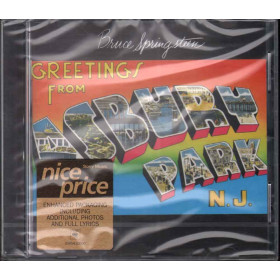 Springsteen CD Greetings From Asbury Park N.J. Columbia COL 511300 2 Sigillato Bruce Springsteen CD Greetings From Asbury Park, N.J. Sigillato 5099751130024