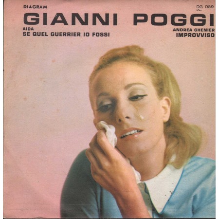 Gianni Poggi Vinile 7" 45 Giri Aida / Andrea Cheiner ‎DG059 Nuovo