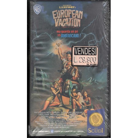 National Lampoon's European Vacation VHS Amy Heckerling PIV11521 Sigillato