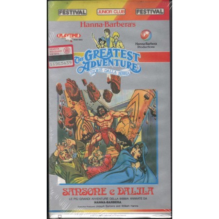 The Greatest Adventure: Sansone E Dalila VHS Hanna Barbera Univideo - PJB150448 Sigillato