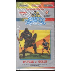 The Greatest Adventure: Davide E Golia VHS Hanna Barbera PJB150453 Sigillato The Greatest Adventure: Davide E Golia VHS Hanna Barbera PJB150453 Sigillato