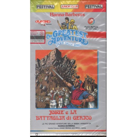 The Greatest Adventure: Josue' E La Battaglia Di Gerjco VHS PJB150450 Sigillato