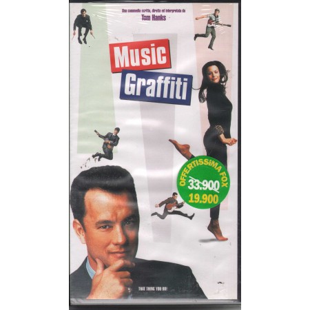 Music Graffiti VHS Tom Hanks Univideo - 4141SA Sigillato