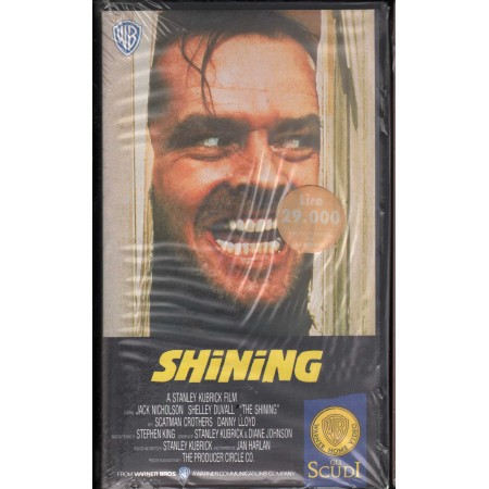 Shining VHS Stanley Kubrick Univideo - PIV61079 Sigillato