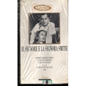 Il Signore E La Signora Smith VHS Alfred Hitchcock Univideo - VZVB15971 Sigillato Il Signore E La Signora Smith VHS Alfred Hitchcock Univideo - VZVB15971 Sigillato