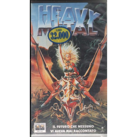 Heavy Metal VHS Gerard Potterton Univideo - CC01580 Sigillato