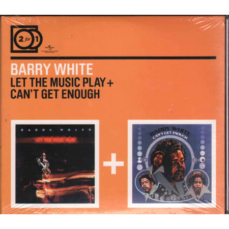 Barry White  CD Let The Music Play / Can't Get Enough Sigillato 0600753186077