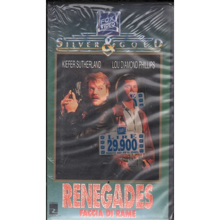 Renegades - Faccia Di Rame VHS Jack Sholder Univideo - 246015 Sigillato