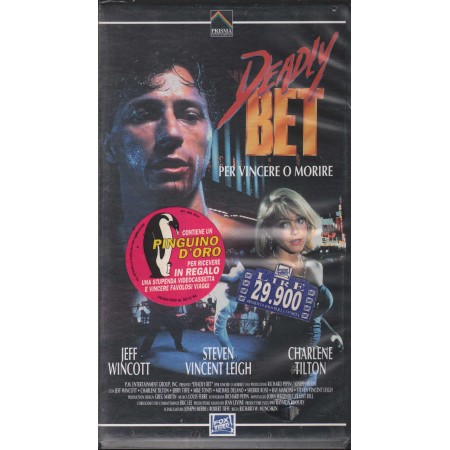 Deadly Bet: Per Vincere O Morire VHS Richard Munchkin 995615 Sigillato