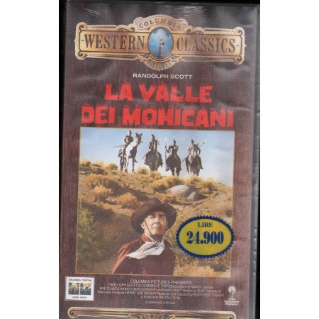 La Valle Dei Mohicani VHS Budd Boetticher Univideo - CC71482 Sigillato