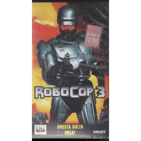 Robocop 3 VHS Fred Dekker Univideo - CB28138 Sigillato