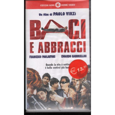 Baci E Abbracci VHS Paolo Virzì Univideo - PSC0185 Sigillato