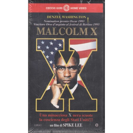 Malcolm X VHS Spike Lee Univideo - 3112 Sigillato