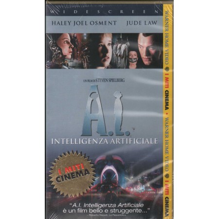 A I Intelligenza Artificiale VHS Steven Spielberg Univideo - MIV21330 Sigillato