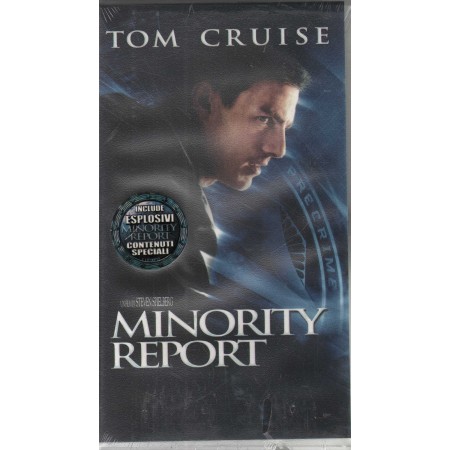 Minority Report VHS Steven Spielberg Univideo - 20918 Sigillato