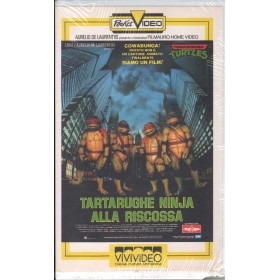 Tartarughe Ninja Alla Riscossa VHS Steve Barron Univideo - IDVS020001 Sigillato Tartarughe Ninja Alla Riscossa VHS Steve Barron Univideo - IDVS020001 Sigillato