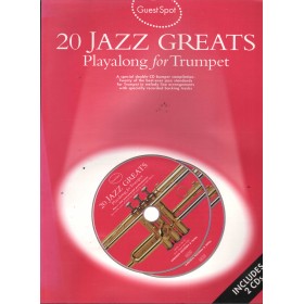 Guest Spot: 20 Jazz Greats Playalong For Trumpet CD Libro - Spartito Nuovo Guest Spot: 20 Jazz Greats Playalong For Trumpet CD Libro - Spartito Nuovo