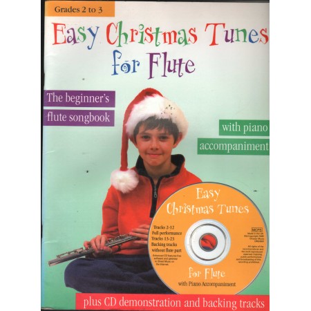 Easy Christmas Tunes For Flute CD Libro - Spartito Nuovo