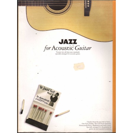 Jazz For Acoustic Guitar Libro - Spartito Nuovo