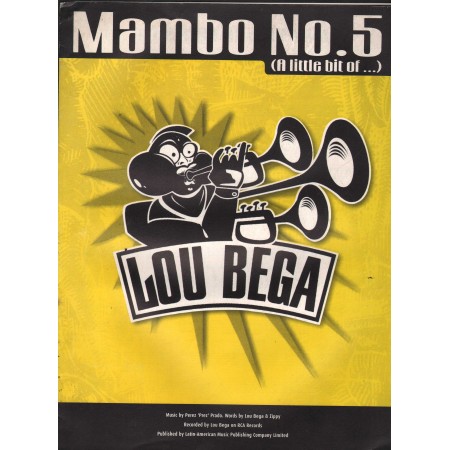 Mambo N 5 A Little Bit Of: Lou Bega Libro - Spartito Perez Prado Nuovo