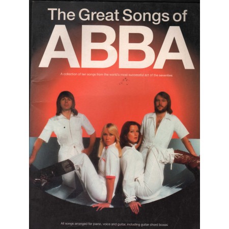 The Great Songs Of Abba Libro - Spartito Nuovo