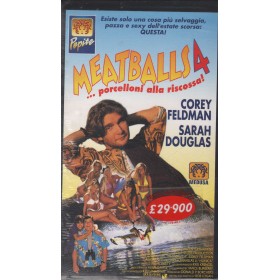 Meatballs 4: Porcelloni Alla Riscossa VHS Bob Logan Univideo - 1036202 Sigillato Meatballs 4: Porcelloni Alla Riscossa VHS Bob Logan Univideo - 1036202 Sigillato