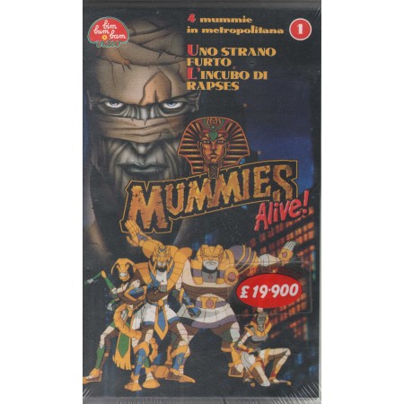 Mummies Alive: Uno Strano Furto, L' Incubo Di Rapses VHS Sigillato