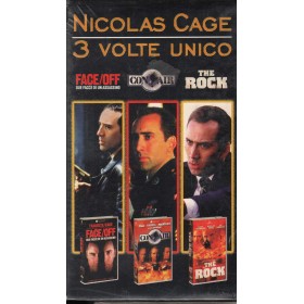 3 Volte Unico: Cofanetto VHS Nicolas Cage Univideo - 8007038800062 Sigillato 3 Volte Unico: Cofanetto VHS Nicolas Cage Univideo - 8007038800062 Sigillato