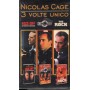 3 Volte Unico: Cofanetto VHS Nicolas Cage Univideo - 8007038800062 Sigillato