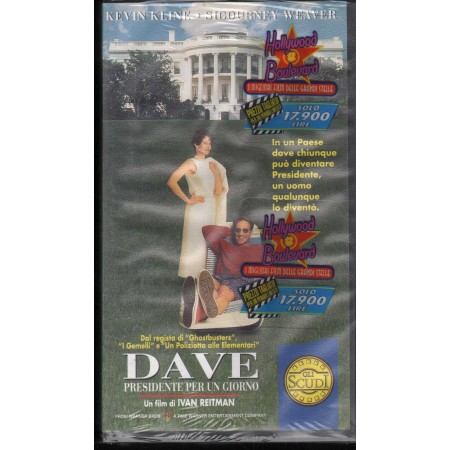 Dave Presidente Per Un Giorno VHS Ivan Reitman Univideo - PIV12962 Sigillato