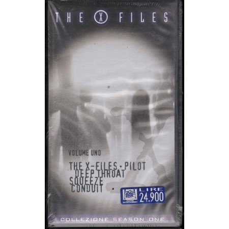 X Files - Stagione 1 VHS Robert Mandel Sigillato