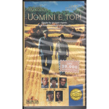 Uomini E Topi VHS Gary Sinise Univideo - PIV52693 Sigillato