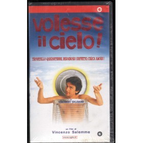Volesse il Cielo VHS Vincenzo Salemme Univideo - PSC3774 Sigillato Volesse il Cielo VHS Vincenzo Salemme Univideo - PSC3774 Sigillato