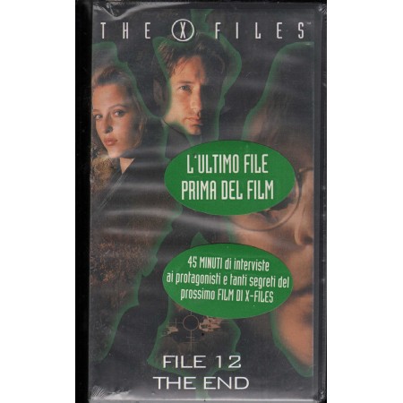 X-Files - File 12 - The End VHS Chris Carter Univideo - 0504SA Sigillato