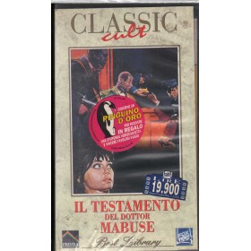 Classic Cult: Il Testamento Del Dottor Mabuse VHS Fritz Lang Univideo - 2004915 Sigillato Classic Cult: Il Testamento Del Dottor Mabuse VHS Fritz Lang Univideo - 2004915 Sigillato