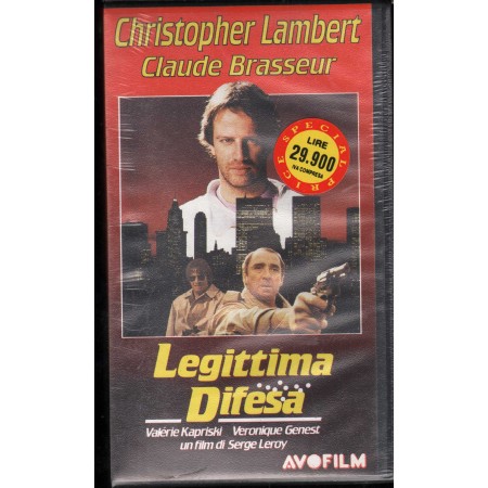 Legittima Difesa VHS Serge Leroy Univideo - 3179 Sigillato