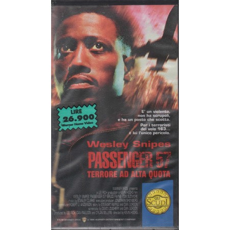 Passenger 57 Terrore Ad Alta Quota VHS Kevin Hooks Univideo - PIV12569 Sigillato