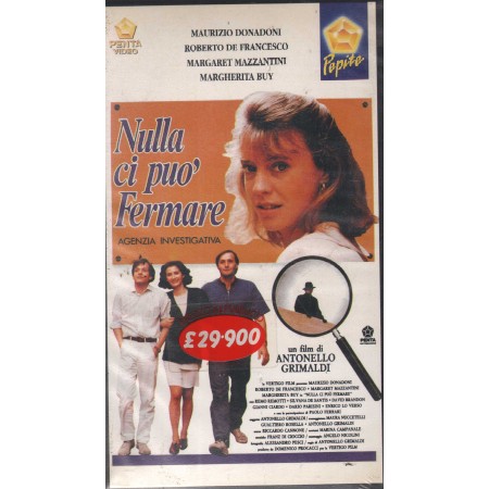 Nulla Ci Può Fermare VHS Antonello Grimaldi Univideo - 1022102 Sigillato