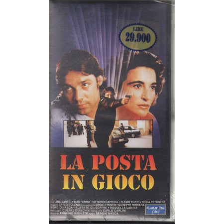 La Posta In Gioco VHS Sergio Nasca Univideo - CN55862 Sigillato