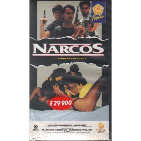 Narcos VHS Giuseppe Ferrara Univideo - 1021802 Sigillato