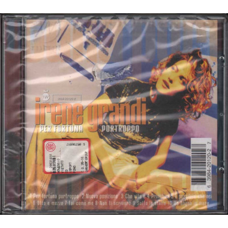Irene Grandi CD Per Fortuna Purtroppo - Germania Nuovo Sigillato 0639842012027