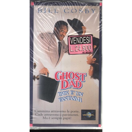 Ghost Dad - Papà E' Un Fantasma VHS Sidney Poitier UVS70364 Sigillato