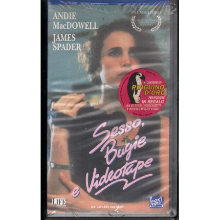 Sesso, Bugie E Videotape VHS Steven Soderbergh Univideo - 200015 Sigillato